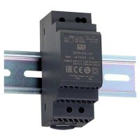 Meanwell MEAN WELL DDR-30G-24, 30 W, 24 V, RoHS, 35 mm, 54,5 mm, 90 mm