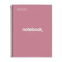 Jakob Maul GmbH MAUL A469326, Einfarbig, Pink, A4, 80 Blätter, 90 g/m², Kariertes Papier
