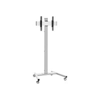 Vogel's Professional Connect-it T1844 - Wagen - für Flachbildschirm - Silber - Bildschirmgröße: bis zu 163 cm (bis zu 64 Zoll)