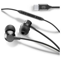 Cellularline SPARROW, Kabelgebunden, Anrufe/Musik, 53 g, Kopfhörer, Schwarz