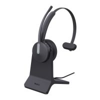 Yealink BH70 Mono mit Standfuß Teams USB-A Headset, Kabellos, 20 - 20000 Hz, Büro/Callcenter, 91 g, Kopfhörer, Schwarz