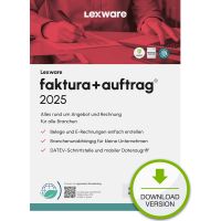 Lexware faktura+auftrag 2025 - Abonnement-Lizenz (1 Jahr)