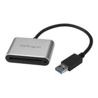 StarTech.com USB 3.0 Kartenlesegerät für CFast 2.0 Karten - USB betrieben - UASP - CF Kartenleser - Mobiler CFast 2.0 Leser / Schreiber - Kartenleser (CF II)