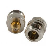 ALLNET ANT-ADP-SMAF-NF, SMA, N-Typ, Weiblich, Weiblich, Gold, Silber, 1 Stück(e)