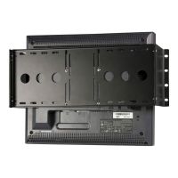 StarTech.com Universal LCD Monitor Vesa Halterung für 19" Serverschrank / Rack - Befestigungskit - für LCD-Display - fester, kaltgepresster Stahl - Schwarz - Bildschirmgröße: 48.3 cm (19")