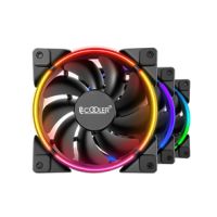 Pccooler 3in1 120mm Gehäuselüfter in FRGB, Ventilator, 12 cm, 1000 RPM, 2000 RPM, 29,1 dB, 68 cfm
