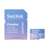 SanDisk Creator - Flash-Speicherkarte (microSDXC-an-SD-Adapter inbegriffen)