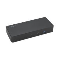 Kensington SD4843P EQ USB-C Triple Video Dockingstation, Kabelgebunden, USB4, 100 W, 3,5 mm, 10,1000 Mbit/s, Schwarz