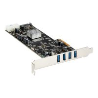 StarTech.com 4 Port USB 3.0 SuperSpeed PCI Express Schnittstellenkarte mit 4 5Gb/s Kanälen und UASP