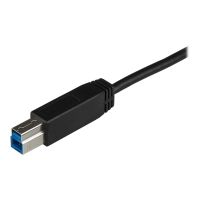 StarTech.com 1m USB 3.1 USB-C auf USB-B Kabel - USB 3.1 Anschlusskabel - USB-Kabel - 24 pin USB-C (M)