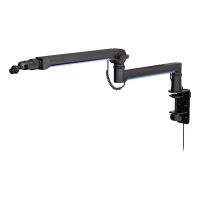 ENDORFY EY0A010, Rundfunkmikrofonständer, Schreibtisch-Montagebasis, Schwarz, 3/8 5/8", 18,2 cm, 77 cm