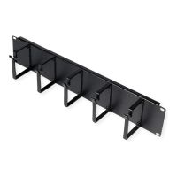 ROLINE Patch Panel - 85 x 60 mm - Jet Black, RAL 9005 - 2U - 48.3 cm (19")