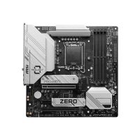 MSI B760M PROJECT ZERO - Motherboard - micro ATX - LGA1700-Sockel - B760 Chipsatz - USB 3.2 Gen 1, USB 3.2 Gen 2, USB-C 3.2 Gen2, USB-C 3.2 Gen 2x2 - 2.5 Gigabit LAN, Wi-Fi 6E, Bluetooth - Onboard-Grafik (CPU erforderlich)