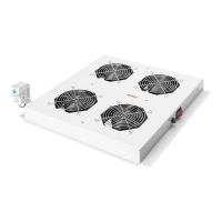 DIGITUS DN-19-FAN-4-I-6-10 - Gestelldach - mit