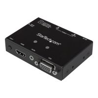 StarTech.com 2 Port VGA + HMDI auf VGA Konverter Switch / Verteiler mit Vorrangsschaltung
