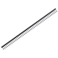 TRITON RAB-VP-H37-Y1, Kabelmanagementtafel, Schwarz, 37U, 1 Stück(e)