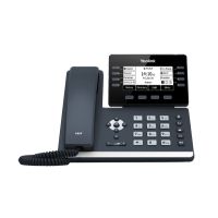 Yealink SIP-T53W, IP-Mobiltelefon, Grau, Kabelgebundenes Mobilteil, Tisch/Wand, Im Band, Außerhalb des Bandes, SIP-Info, 8 Zeilen