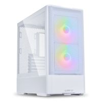 Lian Li Lancool 207, Midi Tower, PC, Weiß, ATX, micro ATX, Mini-ITX, Stahl, Gehärtetes Glas, Gaming