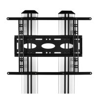 B-TECH BT8582, 40 kg, 139,7 cm (55"), 600 x 400 mm, Schwarz