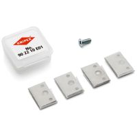 KNIPEX 90 22 10 E01, Ersatzmesser, Silber, 8 g, 8 Stück(e), Knipex 90 22 10 BK