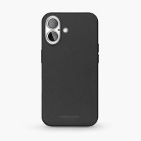 Vonmählen Like Leather Case, Cover, Apple, iPhone 16, 15,5 cm (6.1"), Schwarz