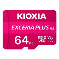 Kioxia LMPL2M064GG2, 64 GB, MicroSDXC, Klasse 10, UHS-I, 100 MB/s, 65 MB/s