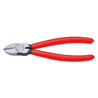 KNIPEX 70 01 160, Diagonale Zange, Chrom-Vanadium-Stahl, Kunststoff, Rot, 160 mm, 171 g