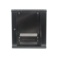 Intellinet Network Cabinet, Wall Mount (Standard), 15U, Usable Depth 260mm/Width 510mm, Black, Flatpack, Max 60kg, Metal & Glass Door, Back Panel, Removeable Sides,Suitable also for use on desk or floor, 19",Parts for wall install (eg screws/rawl plugs)