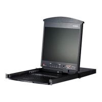 ATEN KL1516AM - KVM-Konsole mit KVM-Switch - 16 Anschlüsse - PS/2 - 43.2 cm (17")