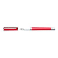 STAEDTLER triplus 474, Rot, Kartuschenfüllsystem, Blau, Metall, Edelstahl, Fein