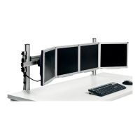 Novus Dahle Novus TSS Control Center - Befestigungskit (2 Gelenkarme, 2 Säulenklammerhalterungen, SlatWall-Element, 2 SlatWall-Arme)