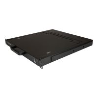 StarTech.com Rack KVM Konsole - US Tastatur(QWERTY), Ein Port VGA KVM mit 17" LCD Monitor - 1HE LCD KVM Konsolenschublade mit Kabeln - USB Unterstützung - 50.000 MTBF (RKCONS1701)