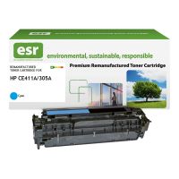 Armor ESR - Cyan - kompatibel - wiederaufbereitet - Tonerpatrone (Alternative zu: HP CE411A)