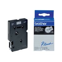 Brother TCM91 - Matt - 9 mm x schwarz auf durchsichtig