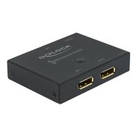 Delock DisplayPort 2 - 1 Switch bidirectional