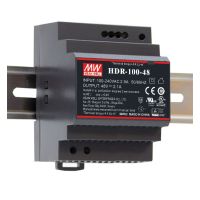 Meanwell MEAN WELL HDR-100-24, 92 W, 85 - 264 V, Überspannung, Überlastschutz, Kurzschluß, Edelstahl, -30 - 70 °C, UL60950-1, UL508, TUV EN61558-2-16, IEC60950-1 approved; Design refer to EN50178, TUV EN60950-1,...