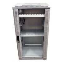 ALLNET ALL-SNB6932BDGRAU, Freistehendes Gestell, 32U, 500 kg, Sperrschloss, 93 kg, Grau