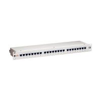 Equip Patch Panel - CAT 6 - STP - RAL 7035 - 1U - 48.3 cm (19")