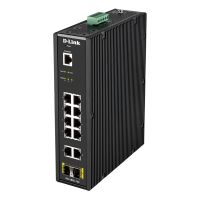 D-Link DIS 200G-12S - Switch - managed - 10 x 10/100/1000 + 2 x SFP