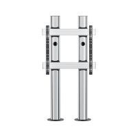 B-TECH BT8708, Durchgeschraubt, 140 kg, 165,1 cm (65"), 2,54 m (100"), 972 x 800 mm, Schwarz, Silber