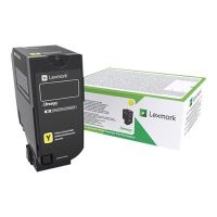 Lexmark Hohe Ergiebigkeit - Gelb - original