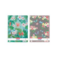 Herlitz Spiralblock A4 Ladylike 80 Blatt l/R 2 Motive sortiert, Abbildung, Gemischte Farben, A4, 80 Blätter, 70 g/m², Universal