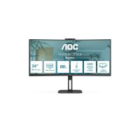 AOC Value-line CU34V5C/BK - V5 series - LED-Monitor - gebogen - 86.4 cm (34")