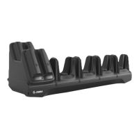 Zebra 4-Slot Terminal Charger with 4-Slot Battery Charging