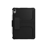Urban Armor Gear UAG Rugged Case for iPad 10.9 (10th Gen, 2022) - Scout w HS & KS Black - Hintere Abdeckung für Tablet - Thermoplastisches Polyurethan (TPU)