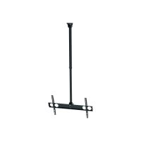 Sunne PL-C62 - Befestigungskit (Deckenhalterung) - für Flachbildschirm - Stahl - Silber - Bildschirmgröße: 94-160 cm (37"-63")