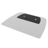 B-TECH BT4002-TCC/B, Bodenplatte, Schwarz, BT4002, 510 mm, 233,5 mm, 1 Stück(e)