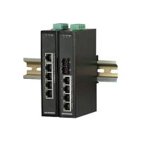 Microsens Industrial Fast Ethernet Switch with Power-over-Ethernet - Switch - 4 x 10/100 (PoE+)