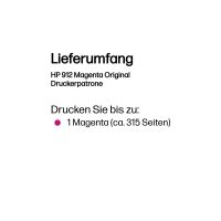 HP 912 - 2.93 ml - Magenta - original - Tintenpatrone
