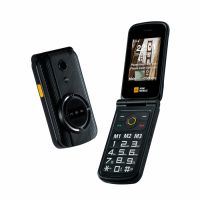AGM Mobile AGM M8 FLIP, Klapphandy, Dual-SIM, 7,11 cm (2.8"), 1500 mAh, Schwarz